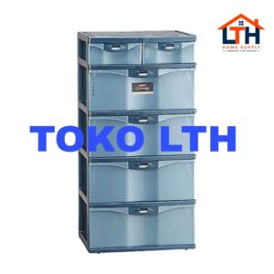 LEMARI STOCKCASE PLASTIK SUSUN 4-PRIMERA CONTAINER SM4-LION STAR PM-8