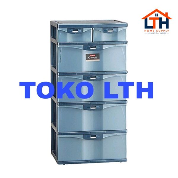 LEMARI STOCKCASE PLASTIK SUSUN 4-PRIMERA CONTAINER SM4-LION STAR PM-8