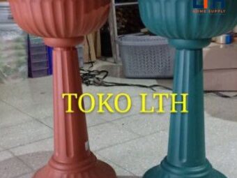 POT BUNGA PIALA KAKI TINGGI - TIARA POT 112  LION STAR FP19 / POT TANAMAN AIR