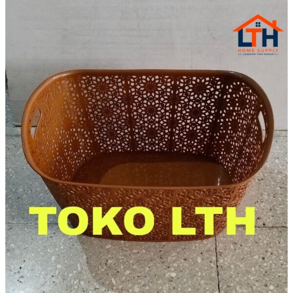 1-1638-1.jpg KERANJANG OVAL SERBAGUNA RIGEN BAJU PAKAIAN MULTIFUNGSI PLASTIK PARCEL HAMPERS