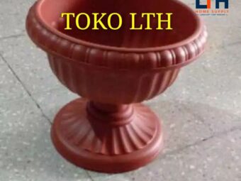 1-164-1.jpg POT BUNGA PIALA KAKI PENDEK FP 16 TIARA POT 110 LION STAR FP16 TANAMAN AIR TERATAI