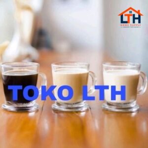 Gelas Gagang Polos Arabica -Citinova (6pcs)