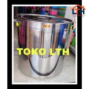 1-1645-1.jpg PANCI STOCKPOT STAINLESS 50 CM TONG AIR BUBUR BULENG DANDANG STOCK POT