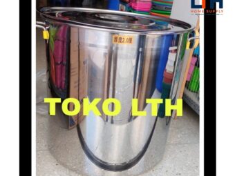 PANCI STOCKPOT STAINLESS 50 CM TONG AIR BUBUR BULENG DANDANG STOCK POT