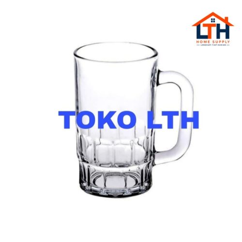 6 PCS GELAS GAGANG B20 GELAS BIR B 20 KACA BELING CANGKIR TEH MUG JUS GELAS