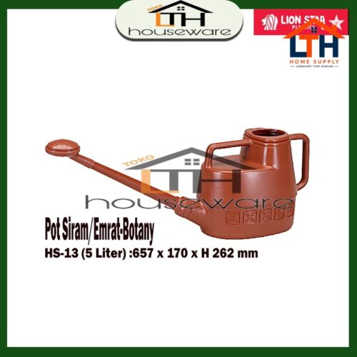 POT SIRAM TANAMAN 5 LITER / EMRAT BOTANY 5 LTR LION STAR HS 13 / TEKO SIRAM BUNGA HS13