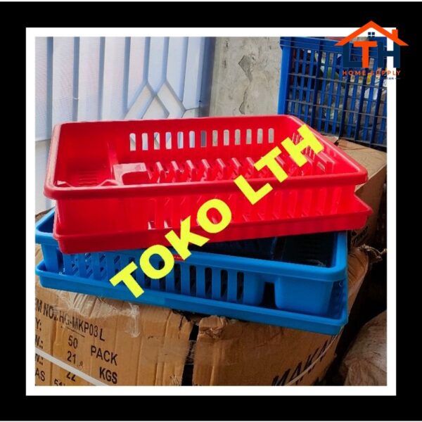 1-1670-1.jpg RAK PIRING NAMPAN PLASTIK WARNA PENGERING PIRING GELAS