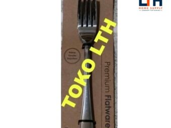1-1676-1.jpg 6 PCS GARPU MAKAN ONINOX 520-01 P EDELMANN DESSERT FORK HOTEL TEBAL