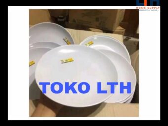 P1009 PIRING MAKAN MELAMINE 9" BULAN P 1009 MILAMIN 9 INCH GOLDEN DRAGON