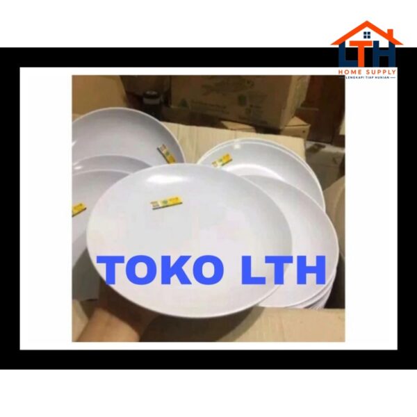 P1009 PIRING MAKAN MELAMINE 9" BULAN P 1009 MILAMIN 9 INCH GOLDEN DRAGON