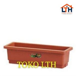 1-168-1.jpg POT BUNGA SEGI PANJANG (SMALL) LION STAR FP-12 / RECTANGULAR POT TANAMAN PLASTIK