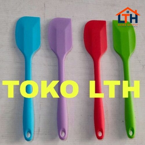 1-1698-1.jpg SPATULA SILIKON SUTIL SENDOK KUE ROTI BAKING ADONAN SCRAPER SILICONE FOOD GRADE BESAR