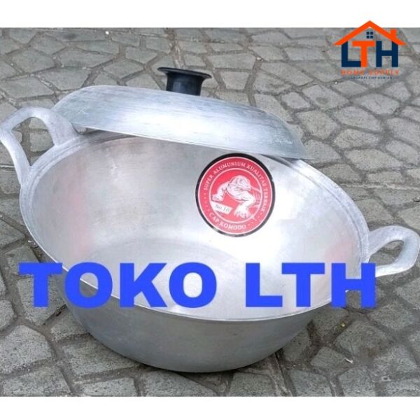 1-1700-1.jpg CITEL PANCI KATEL KUALI WAJAN MASAK SUPER ALUMUNIUM NO 10 11 12 13 14 KOMODO