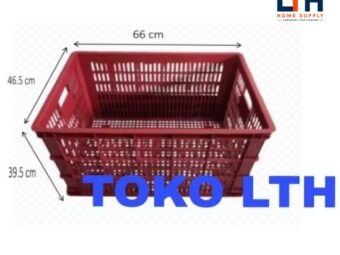 1-1703-1.jpg CONTAINER KERANJANG INDUSTRI BOX WADAH SERBAGUNA WARNA KRAT LUBANG