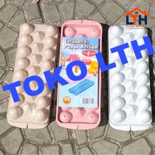 CETAKAN ES JELLY TELUR PUYUH BERLIAN ICE BALL TRAY