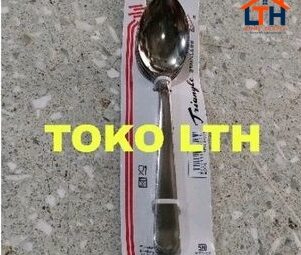 1-1717-1.jpg 6 PCS TRIANGLE SENDOK MAKAN MENU SPOON TANICA STAINLESS TEBAL 627-03