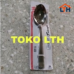 1-1717-1.jpg 6 PCS TRIANGLE SENDOK MAKAN MENU SPOON TANICA STAINLESS TEBAL 627-03