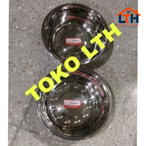 1-1726-1.jpg BASKOM 24 CM STAINLESS MANGKOK MANGKUK WASKOM KOBOKAN 24CM
