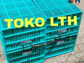 1-1732-1.jpg CONTAINER KERANJANG INDUSTRI BOX SERBAGUNA 9912L ATARI GREEN LEAF 9912 L BOX ROTI