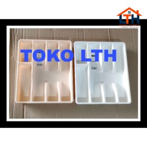 1-1735-1.jpg TEMPAT SENDOK GARPU SEKAT 5 WADAH PEMBATAS LACI CUTLERY TRAY VIENA