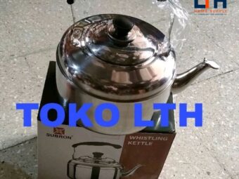1-1742-1.jpg TEKO BUNYI SIUL STAINLESS 4 LTR 5 LTR 6 LTR SUBRON KETTLE TEKO MASAK AIR PLUIT