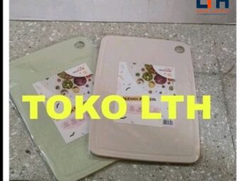1-1747-1.jpg TALENAN PLASTIK WARNA L BESAR CHOPPING BOARD LARGE 521 RED HOUSE