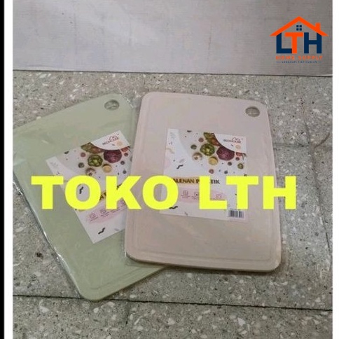 1-1747-1.jpg TALENAN PLASTIK WARNA L BESAR CHOPPING BOARD LARGE 521 RED HOUSE