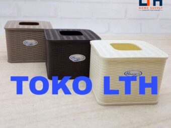 1-1761-1.jpg TEMPAT TISSUE TISU SEGI KENZO HAWAII 5992 MOTIF ROTAN ANYAM KOTAK TISSU