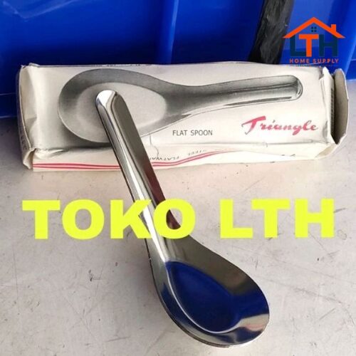 6 PCS SENDOK BEBEK TRIANGLE 316 FLAT SPOON