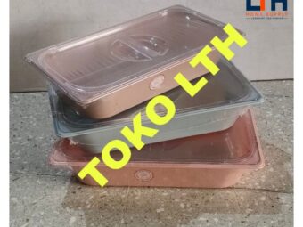 1-1781-1.jpg WADAH SAJI SEGI TUTUP PLASTIK MAGENTA M HOMMY 1116 SEALWARE 2300 ML FOOD PAN GASTRONOM