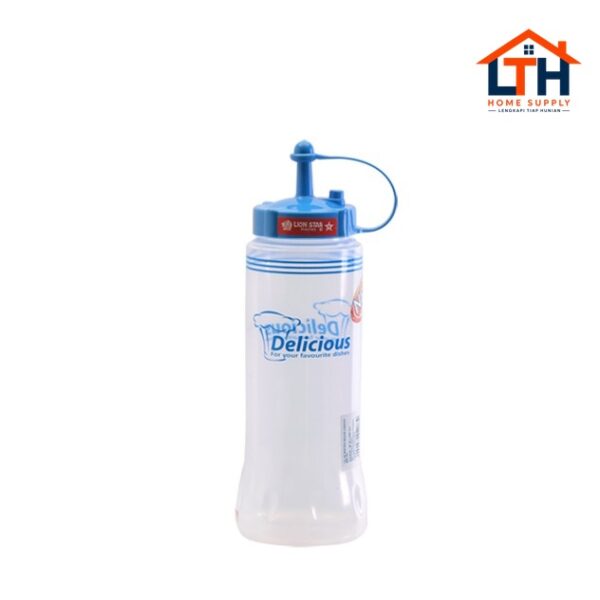 1-179-1.jpg BOTOL SAUS SAMBAL 600 ML-BISTRO SAUCE KEEPER -LION STAR TS-53