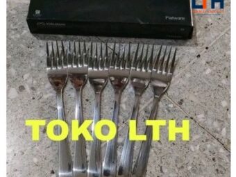 1-1798-1.jpg 6PCS GARPU MAKAN EDELMANN ESSEN DINNER FORK HOTEL STAINLESS TEBAL 512-01