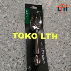 6PCS SENDOK MAKAN NATUR MENU TANICA STAINLESS DINNER SPOON 521-03