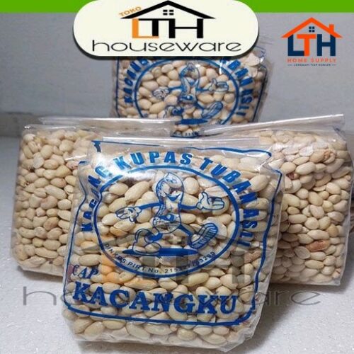 1-1801-1.jpg KACANG TANAH KUPAS MENTAH 500 GRAM SETENGAH KG 500GR