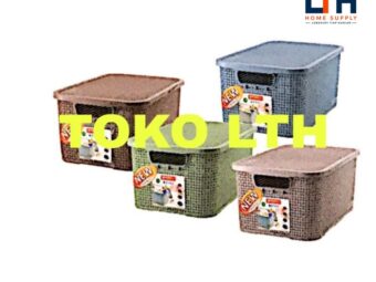 1-1802-1.jpg REVO STORAGE 16 LITER CA16 KOTAK BOX WADAH SERBAGUNA TUTUP CA 16 LION STAR