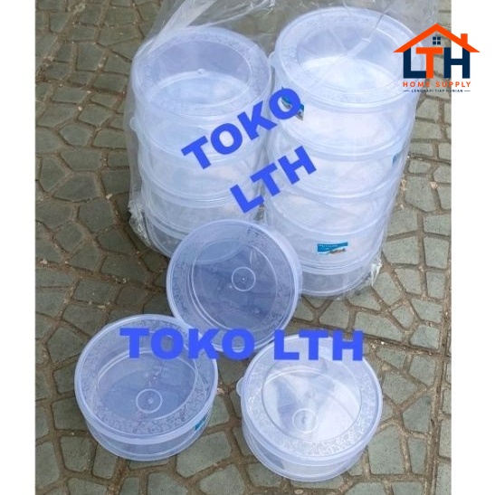 1-1813-1.jpg 12 PCS TOPLES KUE KERING BULAT 500 GRAM 1/2 KG PLASTIK STOPLES NASTAR SEALWARE
