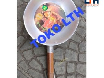 PANCI SUSU MIE GAGANG KAYU MASPION JAWA YUKIHIRA POLOS ALUMINIUM MILK SAUCEPAN