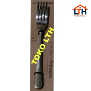 1-1819-1.jpg 6 PCS GARPU MAKAN HOTEL ONINOX 520-31P EDELMANN DINNER FORK TEBAL