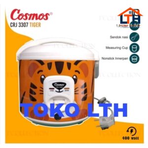 1-1820-1.jpg COSMOS MAGIC COM RICE COOKER CRJ 3307 T FABELIA TIGER PENANAK NASI