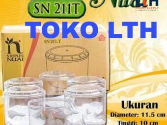 1-1827-1.jpg 12 PCS TOPLES KUE KERING BULAT TINGGI NUAI SN211T SN 211 T
