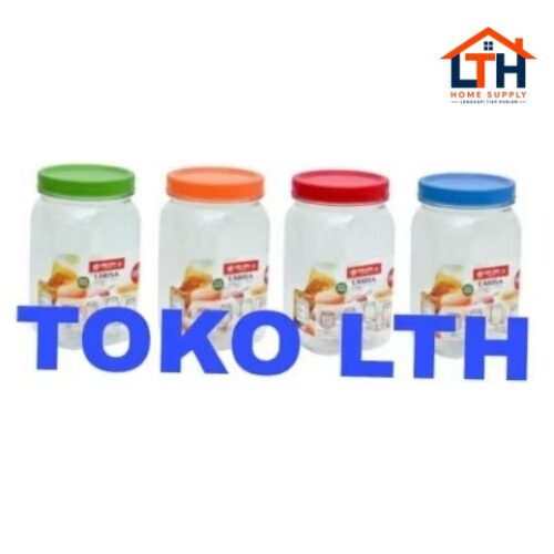 1-1868-1.jpg TOPLES SEGI LARISA 1800 ML PP82 LION STAR CANDY POT SQUARE PP-82