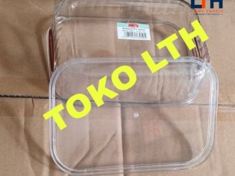 1-1869-1.jpg WADAH SAJI SEGI TUTUP PLASTIK 912 REDHOUSE PRASMANAN FOOD PAN GASTRONOM