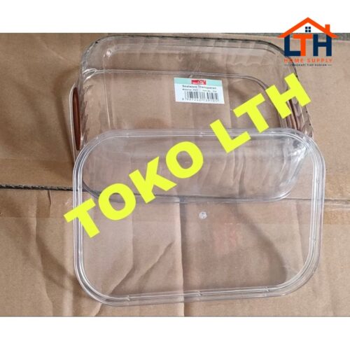 1-1869-1.jpg WADAH SAJI SEGI TUTUP PLASTIK 912 REDHOUSE PRASMANAN FOOD PAN GASTRONOM