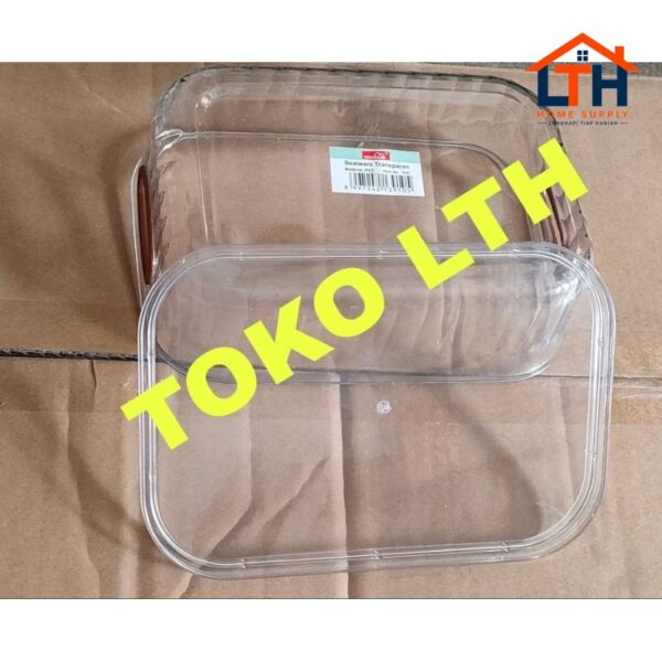 1-1869-1.jpg WADAH SAJI SEGI TUTUP PLASTIK 912 REDHOUSE PRASMANAN FOOD PAN GASTRONOM
