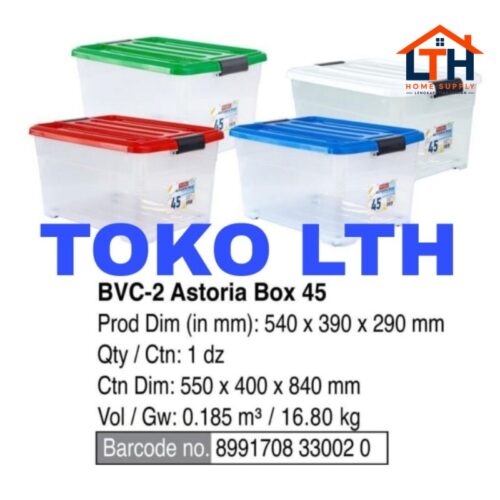 Container  Roda  45L Astoria CB45 BVC-2 Basic Home - Lion Star