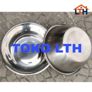 1-1871-1.jpg BASKOM STAINLESS 20 22 24 CM STAINLESS MANGKOK MANGKUK WASKOM KOBOKAN TINGGI