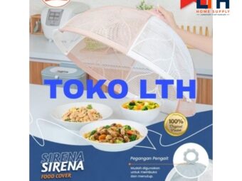 1-1873-1.jpg TUDUNG SAJI RAKIT LIPAT FLEKSIBEL BULAT PLASTIK HOMMY SIRENA 3653 PENUTUP MAKANAN