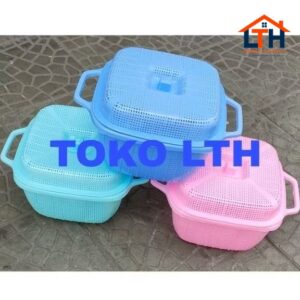 1-1885-1.jpg Sangku Plastik Segi+Tutup - Edelweiss