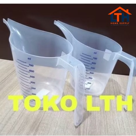 1-1906-1.jpg GELAS UKUR TAKAR 700 ML LEHER MONCONG PANJANG 1875 GREEN LEAF GELAS TAKAR OLI CORONG