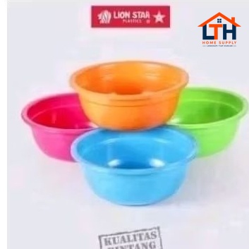1-1916-1.jpg BASKOM 16 INCH CUCI BULAT PLASTIK LION STAR BA7 BA-7 WASKOM ROUND BASIN